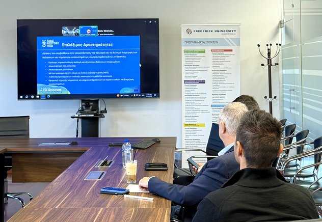 Costas Kadis visit Frederick University 1 web