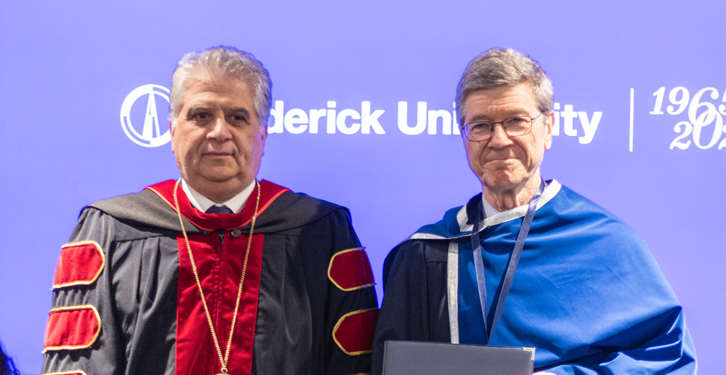 Jeffrey Sachs George Demosthenous Frederick University 2025