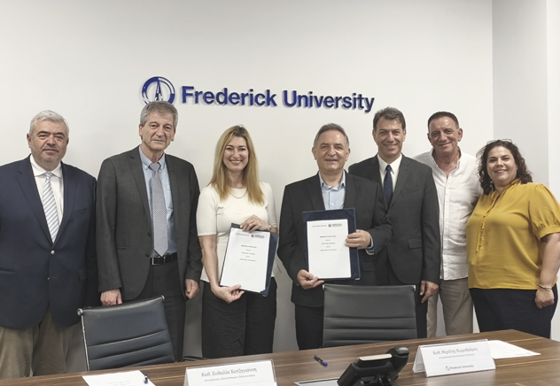MoU Peloponissos University Frederick University 2026 2