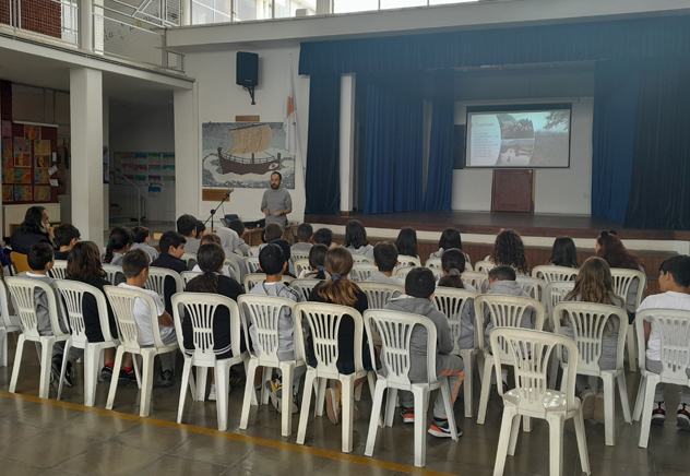 biomon research project school visit frederick university