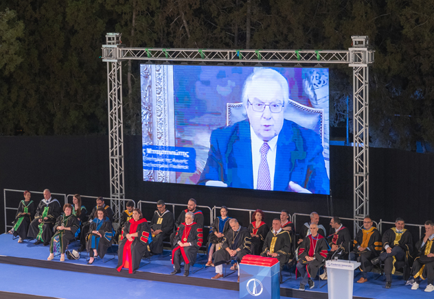 graduation ceremony babiniotis frederick university 2025